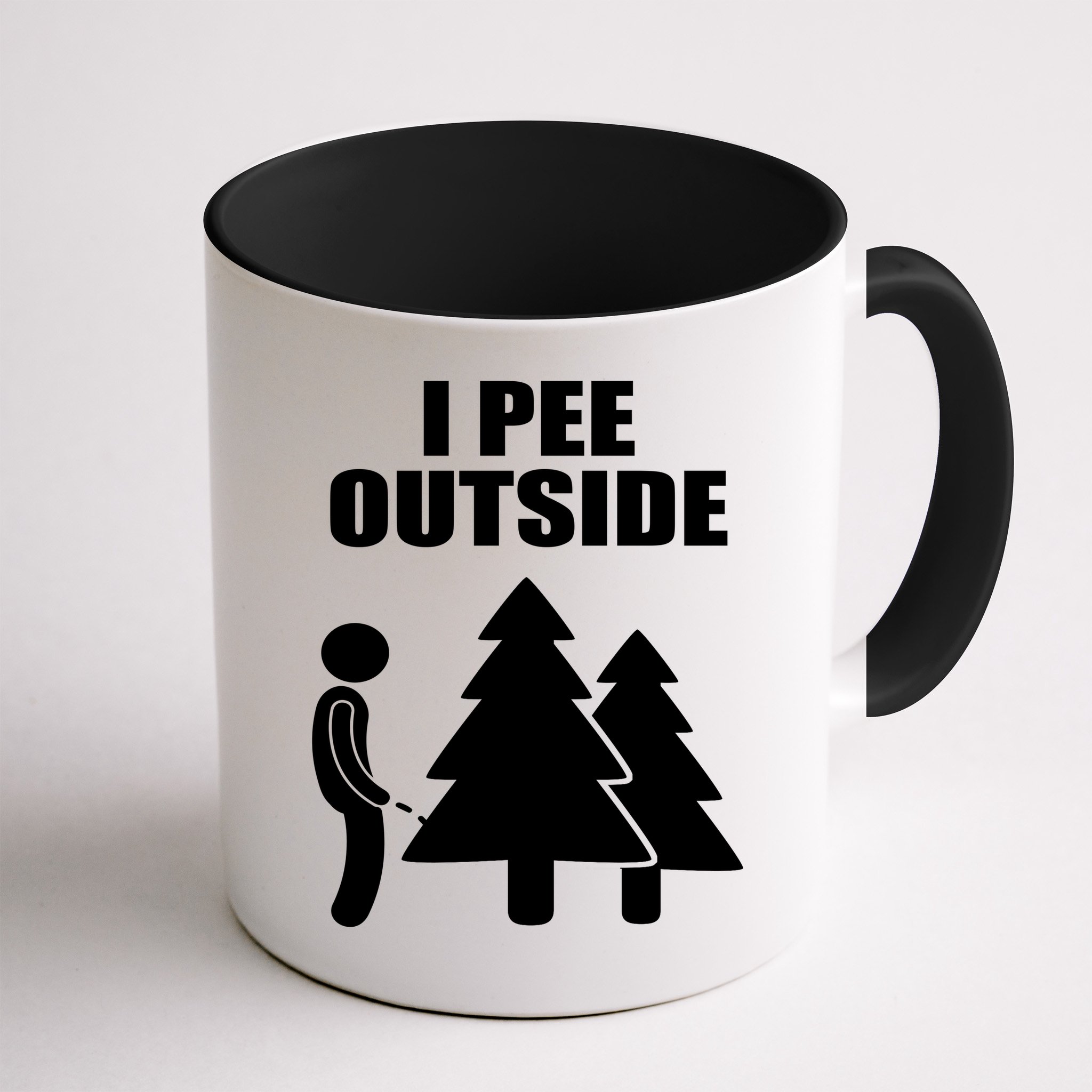 I Pee Outside Mug