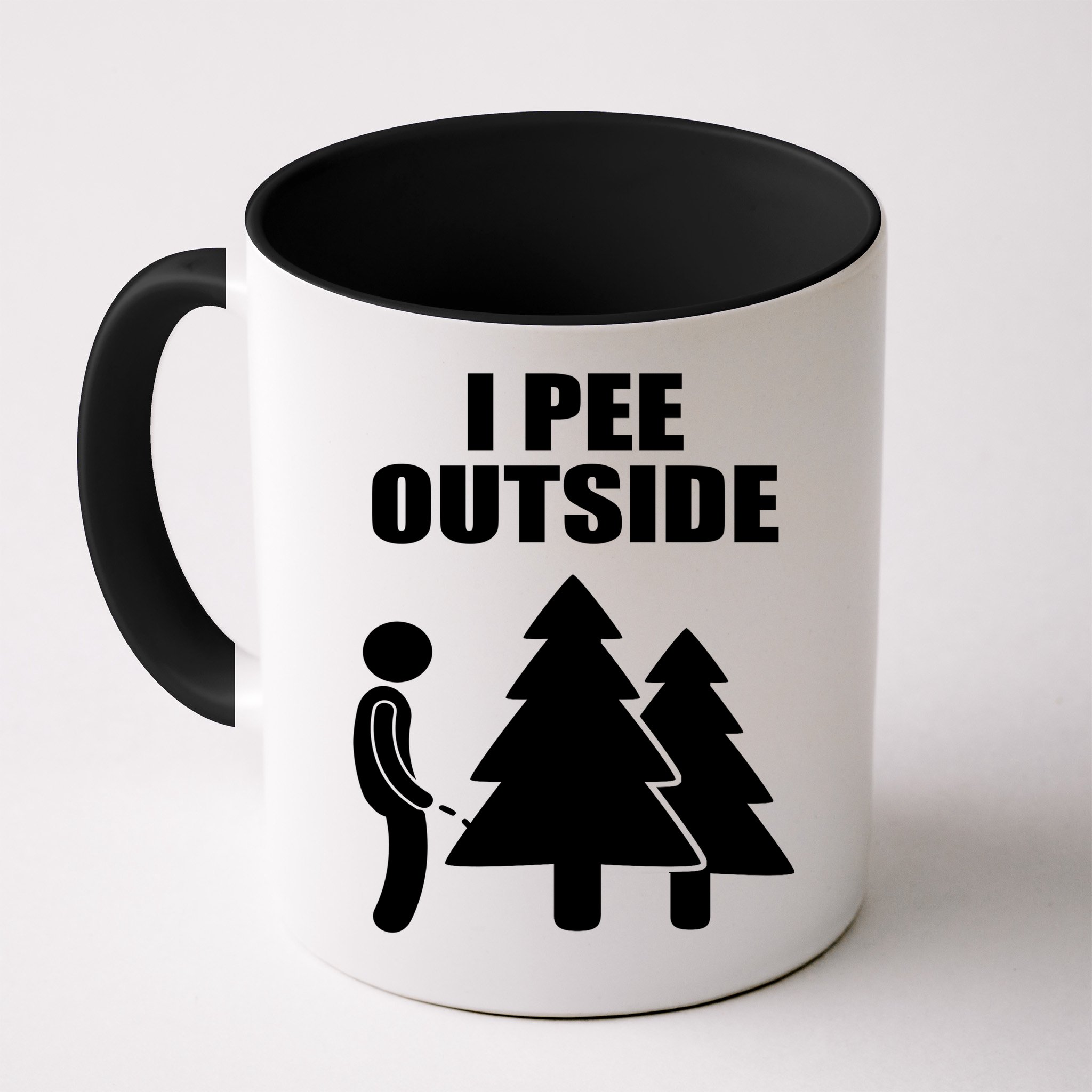 I Pee Outside Mug
