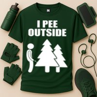 I Pee Outside Cooling Performance Crew T-Shirt