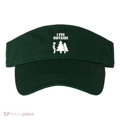 I Pee Outside Valucap Bio-Washed Visor
