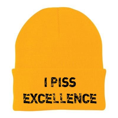 I Piss Excellence Knit Cap Winter Beanie