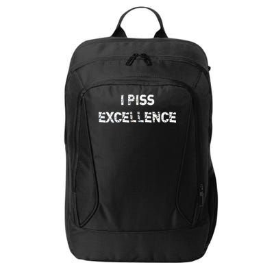 I Piss Excellence City Backpack