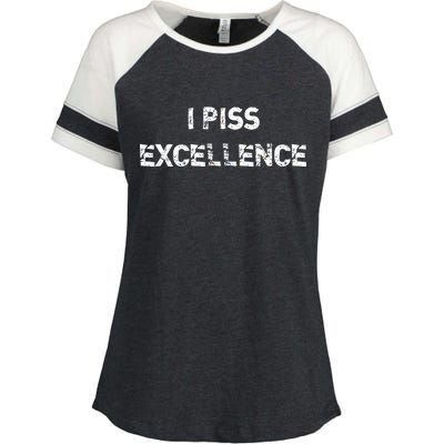 I Piss Excellence Enza Ladies Jersey Colorblock Tee