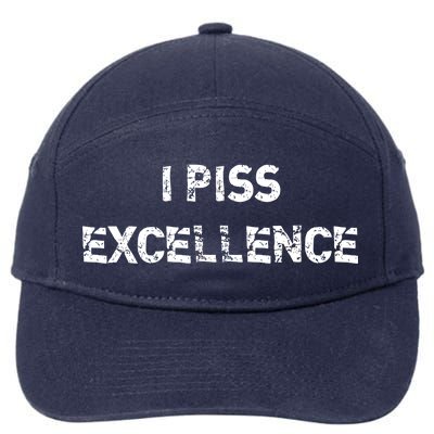 I Piss Excellence 7-Panel Snapback Hat