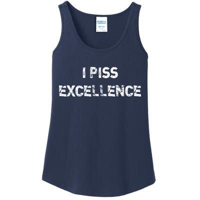 I Piss Excellence Ladies Essential Tank