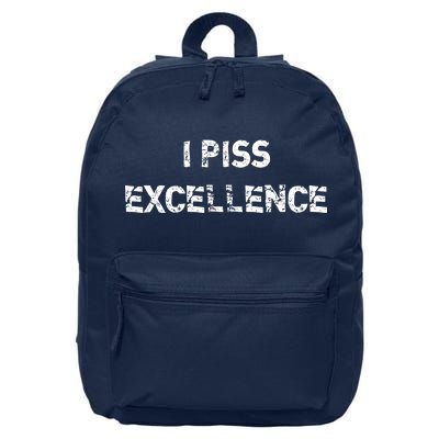 I Piss Excellence 16 in Basic Backpack