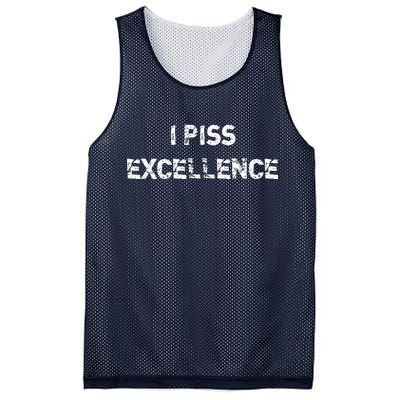 I Piss Excellence Mesh Reversible Basketball Jersey Tank