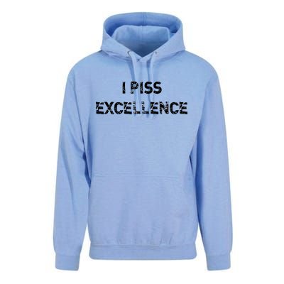 I Piss Excellence Unisex Surf Hoodie