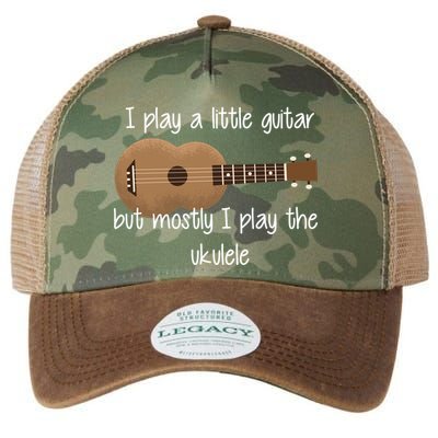 I Play The Ukulele Legacy Tie Dye Trucker Hat