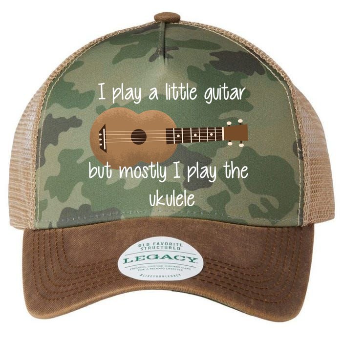 I Play The Ukulele Legacy Tie Dye Trucker Hat