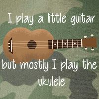 I Play The Ukulele Legacy Tie Dye Trucker Hat