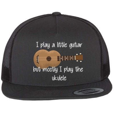 I Play The Ukulele Flatbill Hat