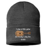 I Play The Ukulele Sustainable Knit Beanie