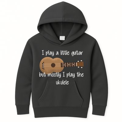 I Play The Ukulele Kids Hoodie