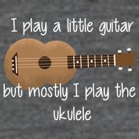 I Play The Ukulele Kids T-Shirt