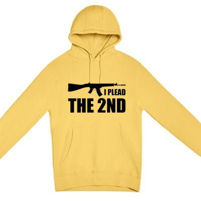 I Plead The Second Premium Pullover Hoodie