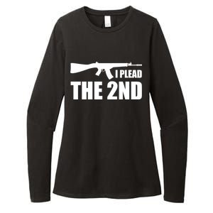 I Plead The Second Womens CVC Long Sleeve Shirt