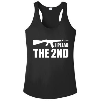 I Plead The Second Ladies PosiCharge Competitor Racerback Tank