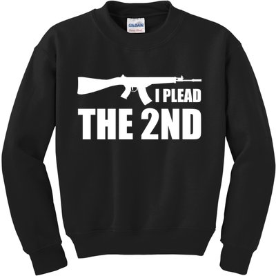 I Plead The Second Kids Sweatshirt