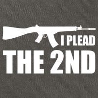 I Plead The Second Cotton Canvas Backpack