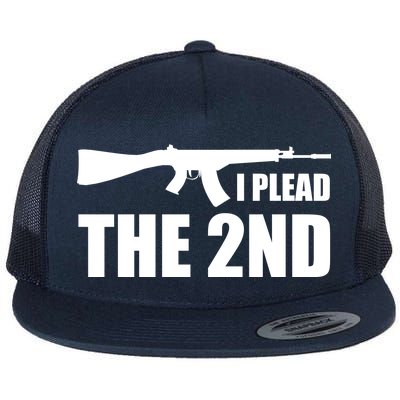 I Plead The Second Flat Bill Trucker Hat