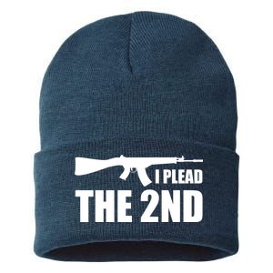 I Plead The Second Sustainable Knit Beanie