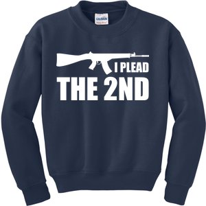 I Plead The Second Kids Sweatshirt