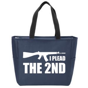 I Plead The Second Zip Tote Bag