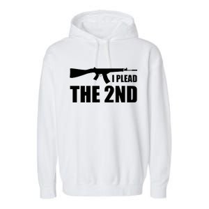 I Plead The Second Garment-Dyed Fleece Hoodie