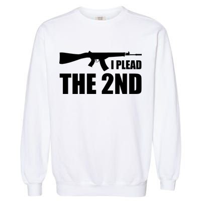 I Plead The Second Garment-Dyed Sweatshirt
