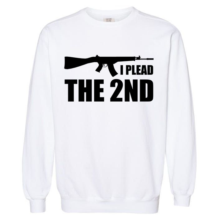I Plead The Second Garment-Dyed Sweatshirt