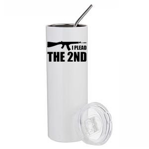 I Plead The Second Stainless Steel Tumbler