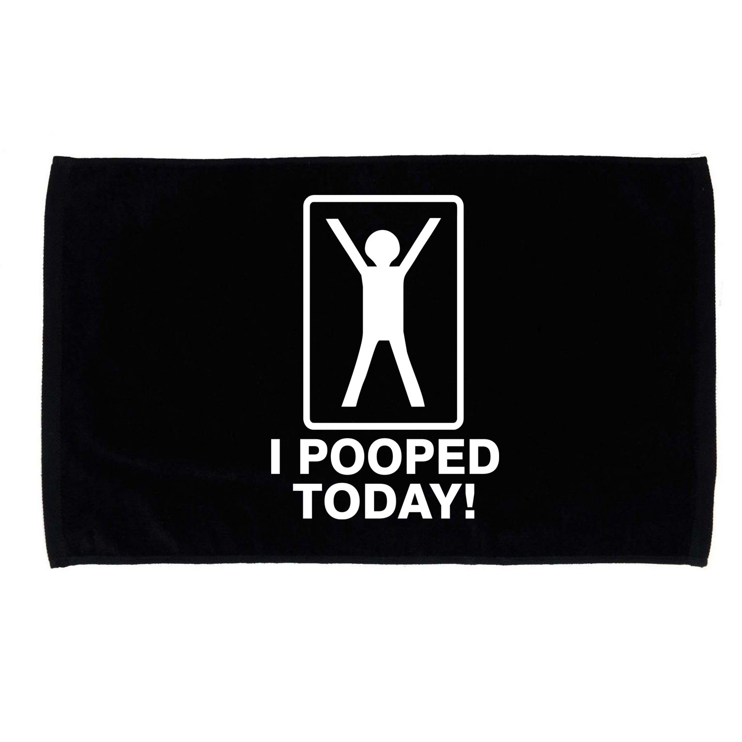 I Pooped Today! Microfiber Hand Towel