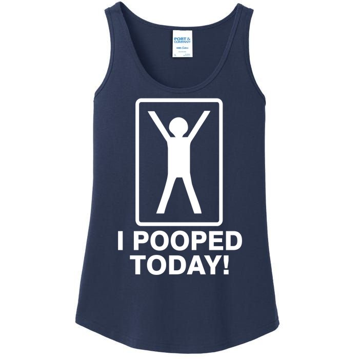 I Pooped Today! Ladies Essential Tank