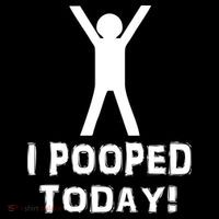 I Pooped Today Funny Humor Impact Tech Backpack