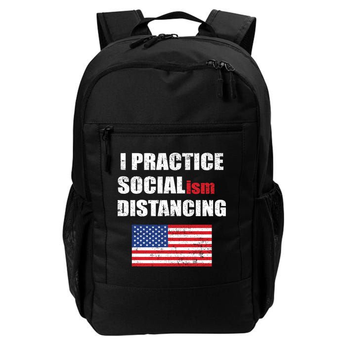 I Practiced Socialism Distancing Backpack