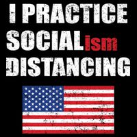 I Practiced Socialism Distancing Backpack
