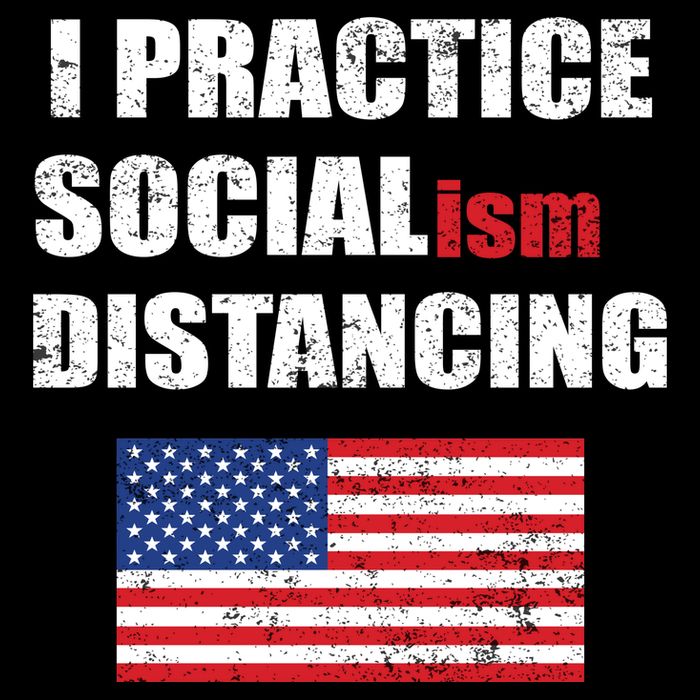 I Practiced Socialism Distancing Backpack