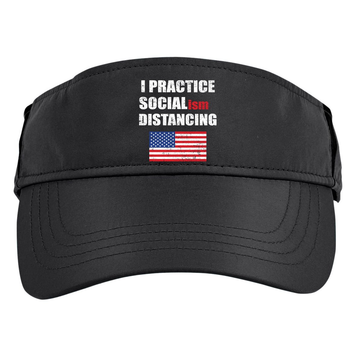 I Practiced Socialism Distancing Adult Drive Performance Visor