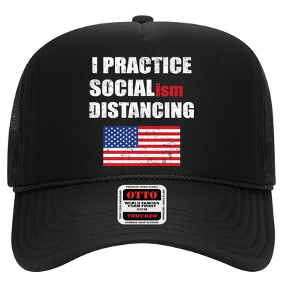I Practiced Socialism Distancing Trucker Hat