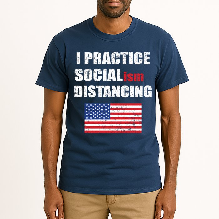 I Practiced Socialism Distancing Tall T-Shirt