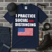 I Practiced Socialism Distancing Tall T-Shirt