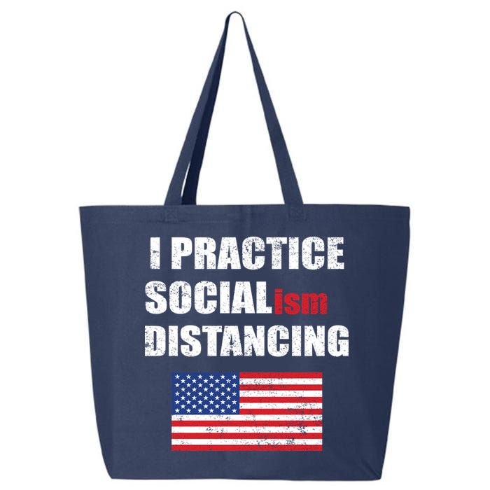 I Practiced Socialism Distancing 25L Jumbo Tote