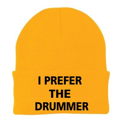 I Prefer A Drummer Knit Cap Winter Beanie