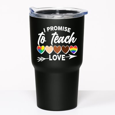 I Promise To Teach Love Diversity Equality Tumbler