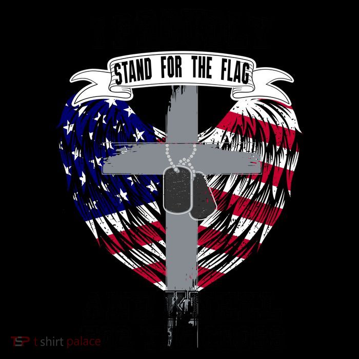 I Proudly Stand For The Flag And Kneel For The Cross Mug