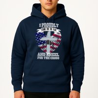 I Proudly Stand For The Flag And Kneel For The Cross Hoodie