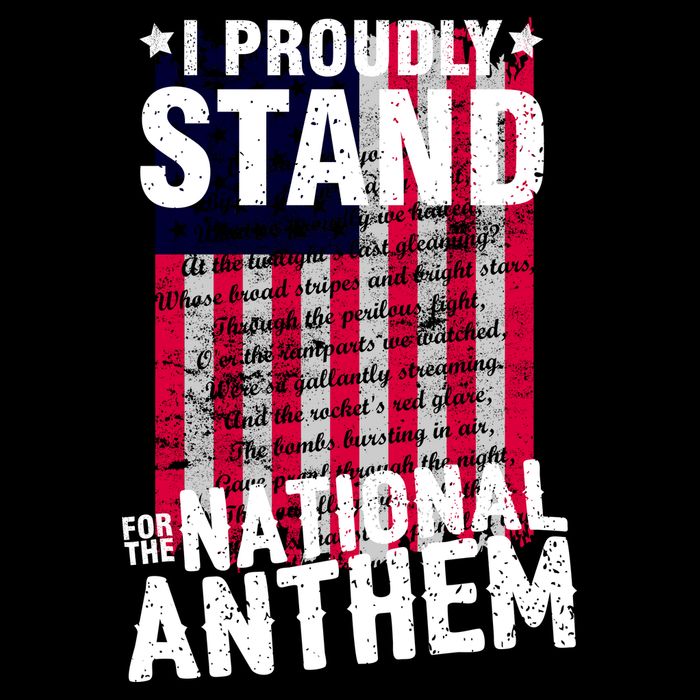 I Proudly Stand For The National Anthem Pledge City Backpack