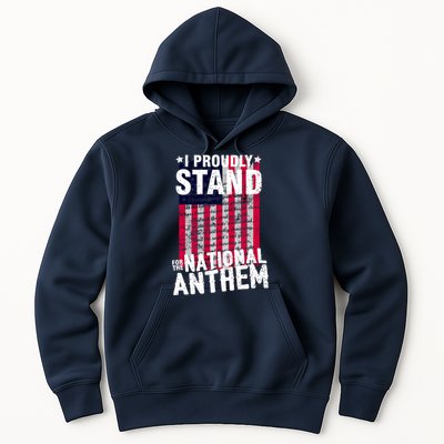 I Proudly Stand For The National Anthem Pledge Hoodie