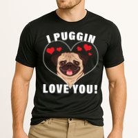 I Puggin Love You Cooling Performance Crew T-Shirt